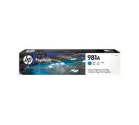 HP 981A Cyan Original PageWide Cartridge (J3M68A)