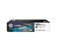 HP 981X High Yield Black Original PageWide Cartridge (L0R12A)