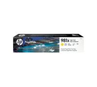 HP 981X Original PageWide Cartridge High Yield Yellow L0R11A