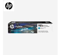 Hp 981X Pagewide High Capacity Ink Cyan Cartridge - L0R09A
