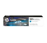 HP 981Y Extra High Yield Cyan Original PageWide Cartridge