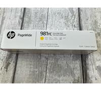 Genuine HP 981YC Cyan Magenta Yellow Ink Cartridges - FREE UK DELIVERY VAT inc.