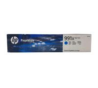 HP 991X Cyan Ink Cartridge Genuine Original PageWide Printer Date on Box 2024