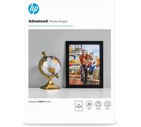 HP A4 White Advanced Glossy Photo Paper 250gsm Pack of 25 Q5456A