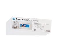 HP Advanced Photo Paper, Glossy, 65 Lb, 4 X 12 In. (101 X 305 Mm), 10 Sheets