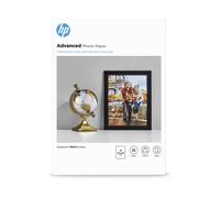 HP Q5456A, A4/210 x 297 mm, Advanced Glossy Photo Paper, 250 gsm, 25 Sheets, Wh