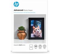 HP Advanced Photo Paper, Glossy, 250 g/m2, 10 x 15 cm (101 x 152 mm), 100 sheets