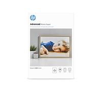 Hp Advanced Photo Paper - Glossy Photo Paper - A3 (297 X 420 mm) - 250 G/m2 - 20 Sheet(S),white