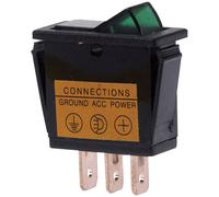 HP Autozubehör 28474 Toggle Switch 12 V 16 A Off/On Latch Automotive