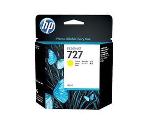 HP B3P15A Original HP 727 Yellow Ink Cartridge - B3P15A