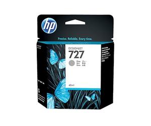 HP B3P18A Original HP 727 Grey Ink Cartridge - B3P18A