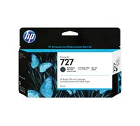 HP B3P22A Original HP 727 High Capacity Matte Black Ink Cartridge - B3P22A