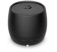 HP Bluetooth Speaker 360 (USB-C Charging Cable, 3.5 mm Jack, Bluetooth, Integrated Microphone, Splash Protection) Round/Black