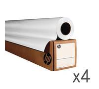 HP Paper bright white 24inch 45m roll 4-pack large format media 45.7 m Matt