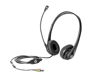 HP Business Headset v2 - Headset - full size - wired - for Elite Slice G2, EliteDesk 705 G5, 800 G5, ProDesk 600 G5, ProOne 400 G5, 440 G5, 600 G5