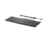HP Business Slim v2 - Keyboard - USB - German - Black