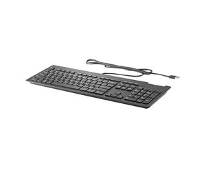 HP Business Slim v2 - Keyboard - USB - German - Black