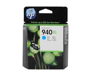 HP C4907AE azurová ink. kazeta 940XL originál