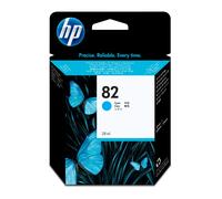 GENUINE AUTHENTIC HEWLETT PACKARD HP 82 CYAN INK CARTRIDGE C4911A