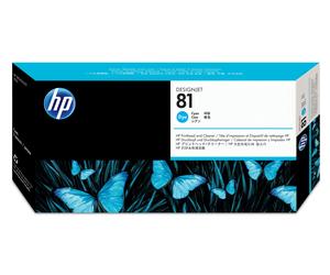 HP C4951A Original HP 81 Cyan Dye DesignJet Printhead / Printhead Cleaner C4951A