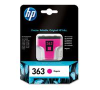HP C8772EE 363 Original Ink Cartridge, Magenta, Single Pack