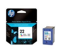 HP C9352A Original HP 22 Color Ink Cartridge (C9352A)