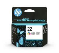 HP C9352AE 22 Original Ink Cartridge, Tri-color, Single Pack Tri-Colour Standard