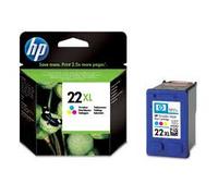 HP C9352CE#ABE Original HP 22XL Extra Large Yield Colour Ink Cartridge (C9352C)