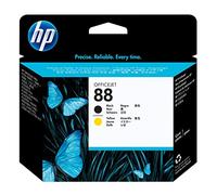 HP C9381A 88 Original Printhead, Black and Yellow, Pack of 1