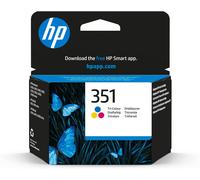 HP CB337EE 351 Original Ink Cartridge, Tri-color, Single Pack Reduced Warehouse