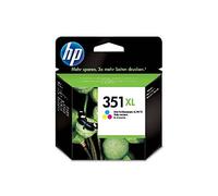HP CB338EE 351XL High Yield Original Ink Cartridge, Tri-color, Single Pack