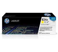 HP CB382A 824A Original LaserJet Toner Cartridge, Yellow, Single Pack