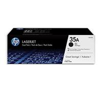 HP CB435AD 35A Original LaserJet Toner Cartridges, Black, Multipack