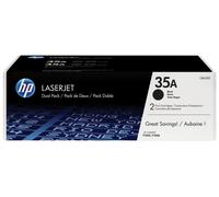 HP CB435AD/35A Toner cartridge black twin pack, 2x1.5K pages/5% Pack=2 for Canon LBP-3018
