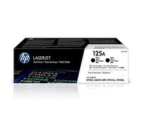 HP 125A Black Original LaserJet Toner Cartridges (CB540AD)