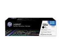 HP 125A Black Original LaserJet Toner Cartridges (CB540AD)