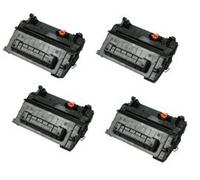 HP CC364A Quad Pack - 4 x Black Replacement Laser Toners (CC364A)