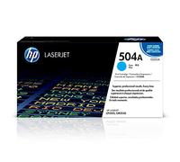 HP CE251A 504A Original LaserJet Toner Cartridge, Cyan, Single Pack
