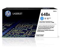 HP CE261A 648A Original LaserJet Toner Cartridge, Cyan, Single Pack