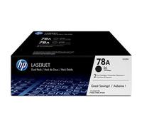 HP CE278AD 78A Original LaserJet Toner Cartridges - Black