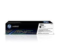 HP CE310A 126A Original LaserJet Toner Cartridge, Black, Single Pack