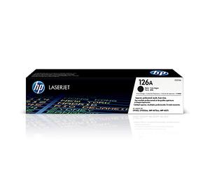 HP CE310A 126A Original LaserJet Toner Cartridge, Black, Single Pack