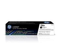 HP 126A Black Laserjet Toner Cartridge (Pack of 2) CE310AD