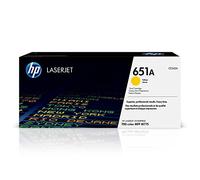 HP CE342A 651A Original LaserJet Toner Cartridge, Yellow, Single Pack