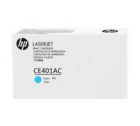 HP CE401AC/507A Toner cartridge cyan Contract, 6K pages ISO/IEC 19798