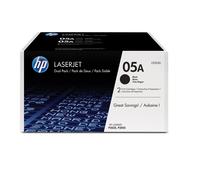 HP 05A LaserJet toner cartridge black standard capacity 2 x 2.300 pages 2-pack