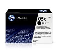 HP CE505X 05X High Yield Original LaserJet Toner Cartridge, Black, Single Pack