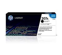 HP CE740A 307A Original LaserJet Toner Cartridge, Black, Single Pack