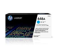 HP CF031A 646A Original LaserJet Toner Cartridge, Cyan, Single Pack