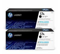 HP CF217A 17A Original LaserJet Toner Cartridge, Black 2 Pack